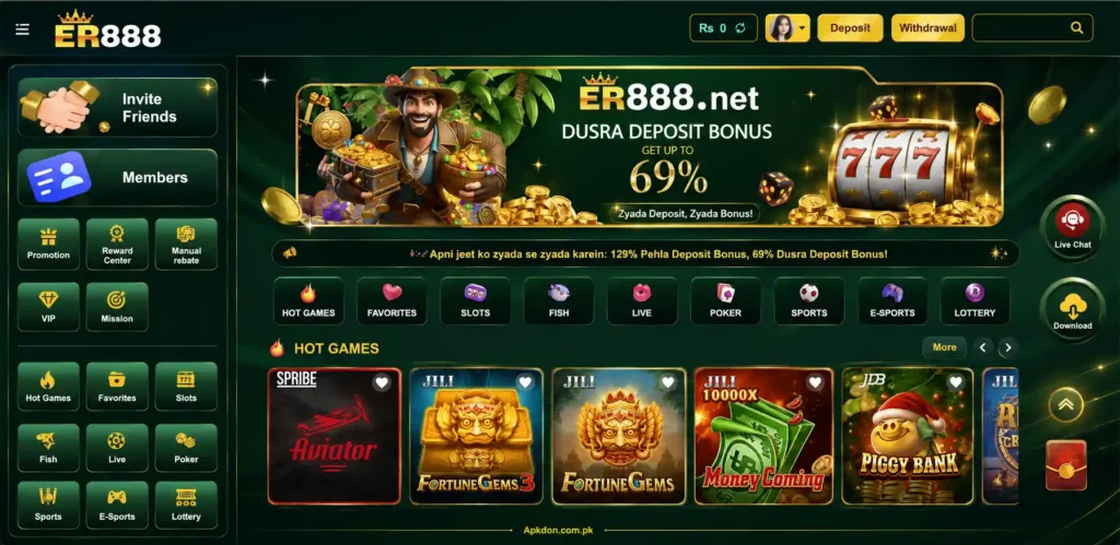 ER888 Game